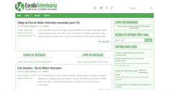 Desktop Screenshot of escolaveterinaria.com